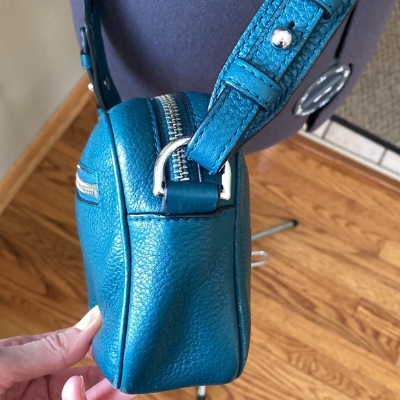 Marc Jacobs Zoom bag, rare discontinued color Deep Sea! - Picture 5 of 12